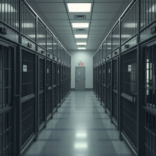 Imagen que representa las reformas penitenciarias modernas, con celdas que ofrecen un ambiente más habitable y programas de rehabilitación para los reclusos.